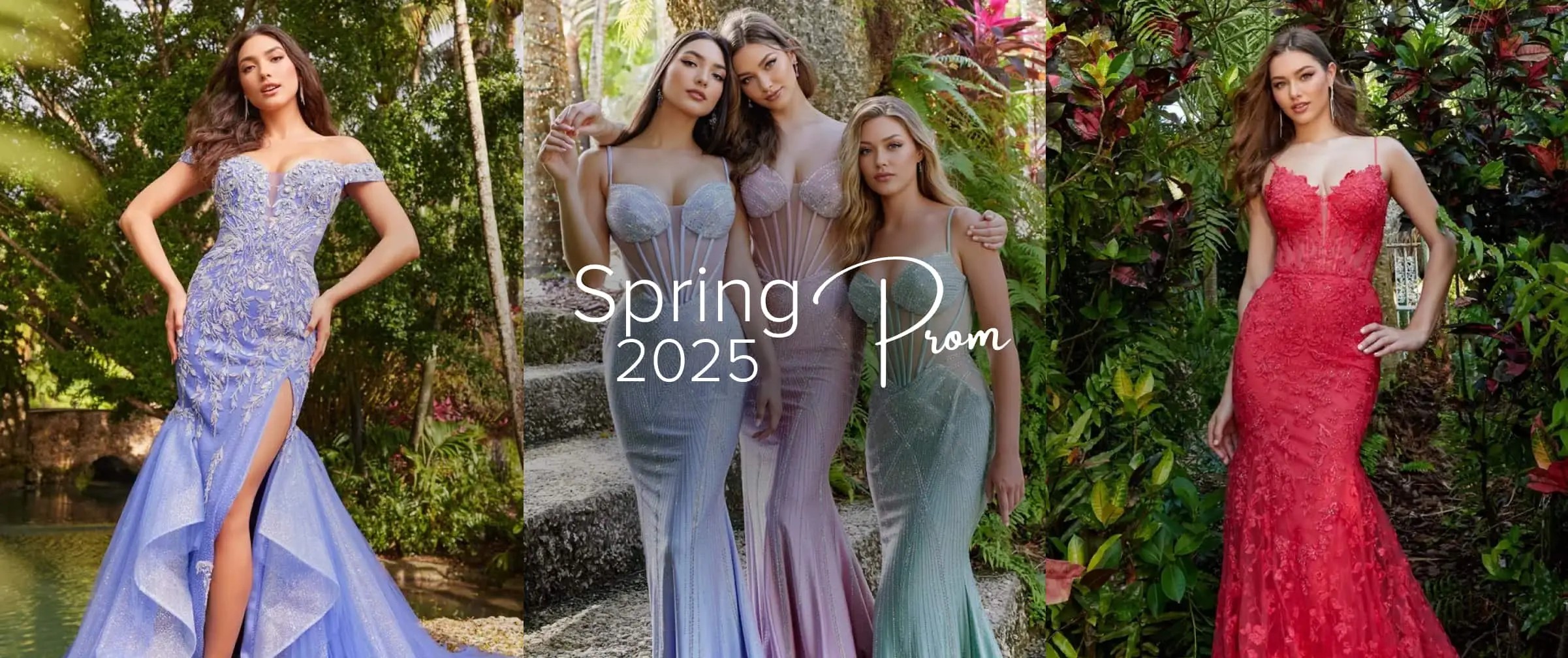 Prom Spring 2025 desktop banner