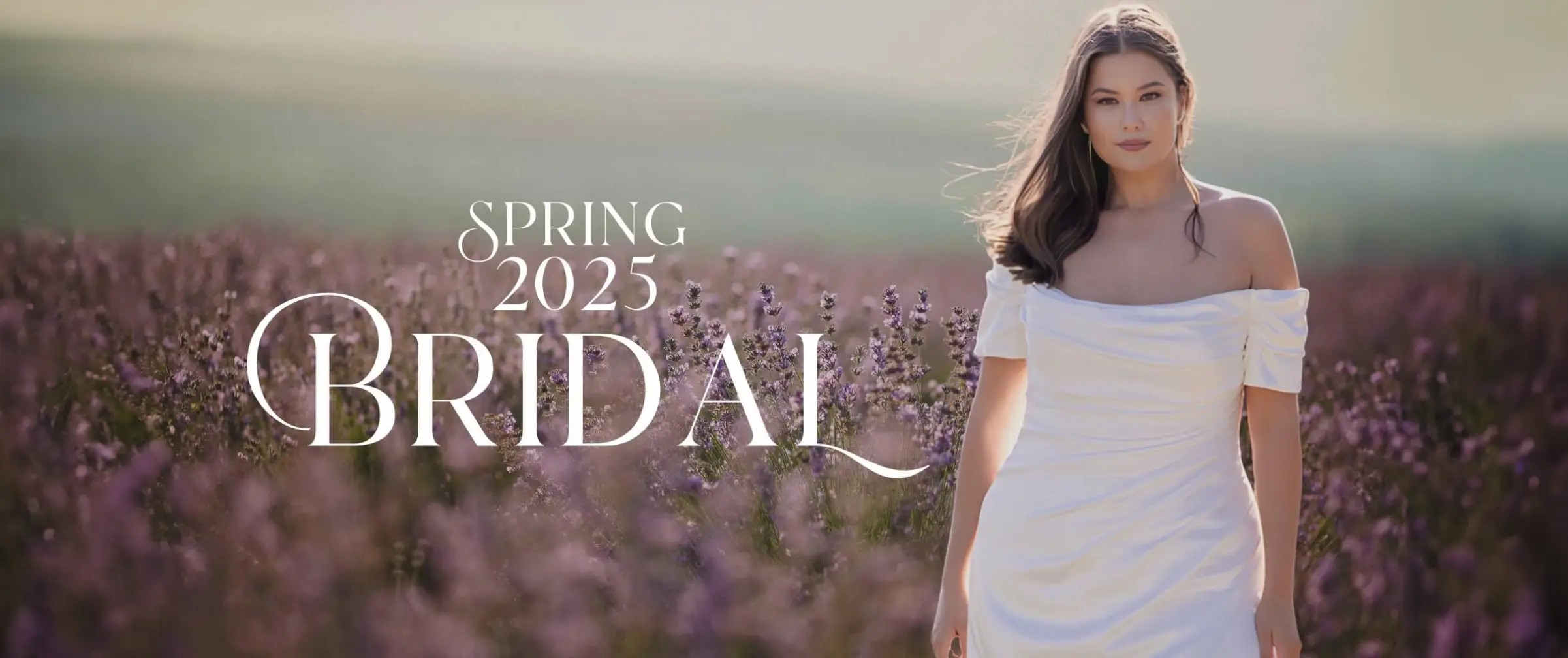 Spring 2025 Bridal desktop banner